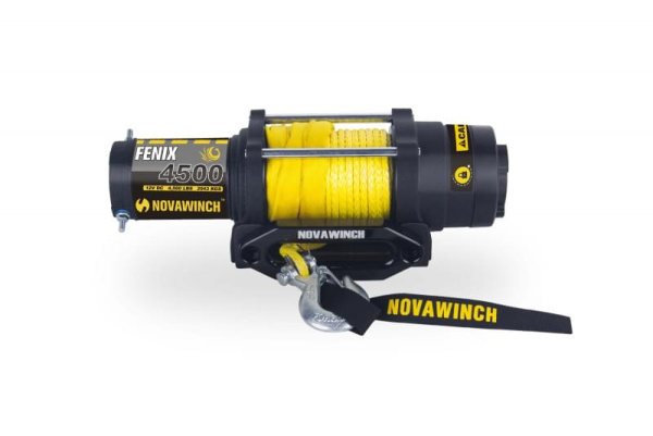 Лебёдка Novawinch Fenix 4500 с синтетическим тросом